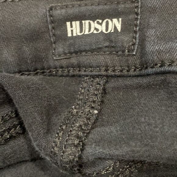Hudson Black Blair Super Skinny Jeans - Picture 4 of 10